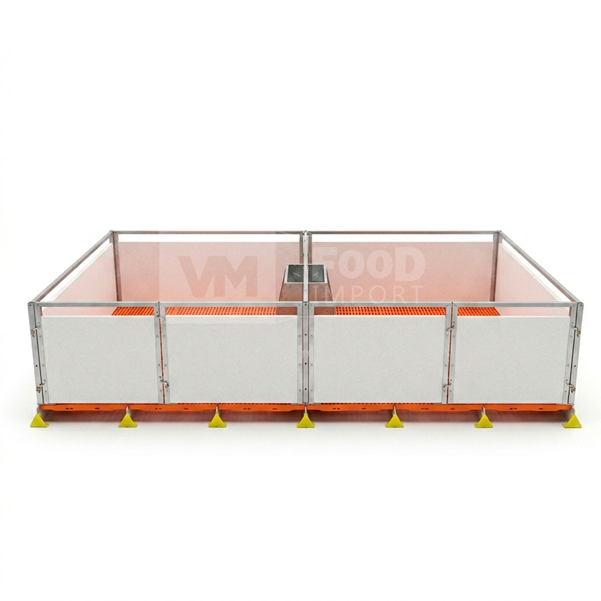 BATERIA HECHAS EN PANEL INCLUYE PISOS/COMEDEROS